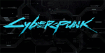 cyberpunk logo reveal